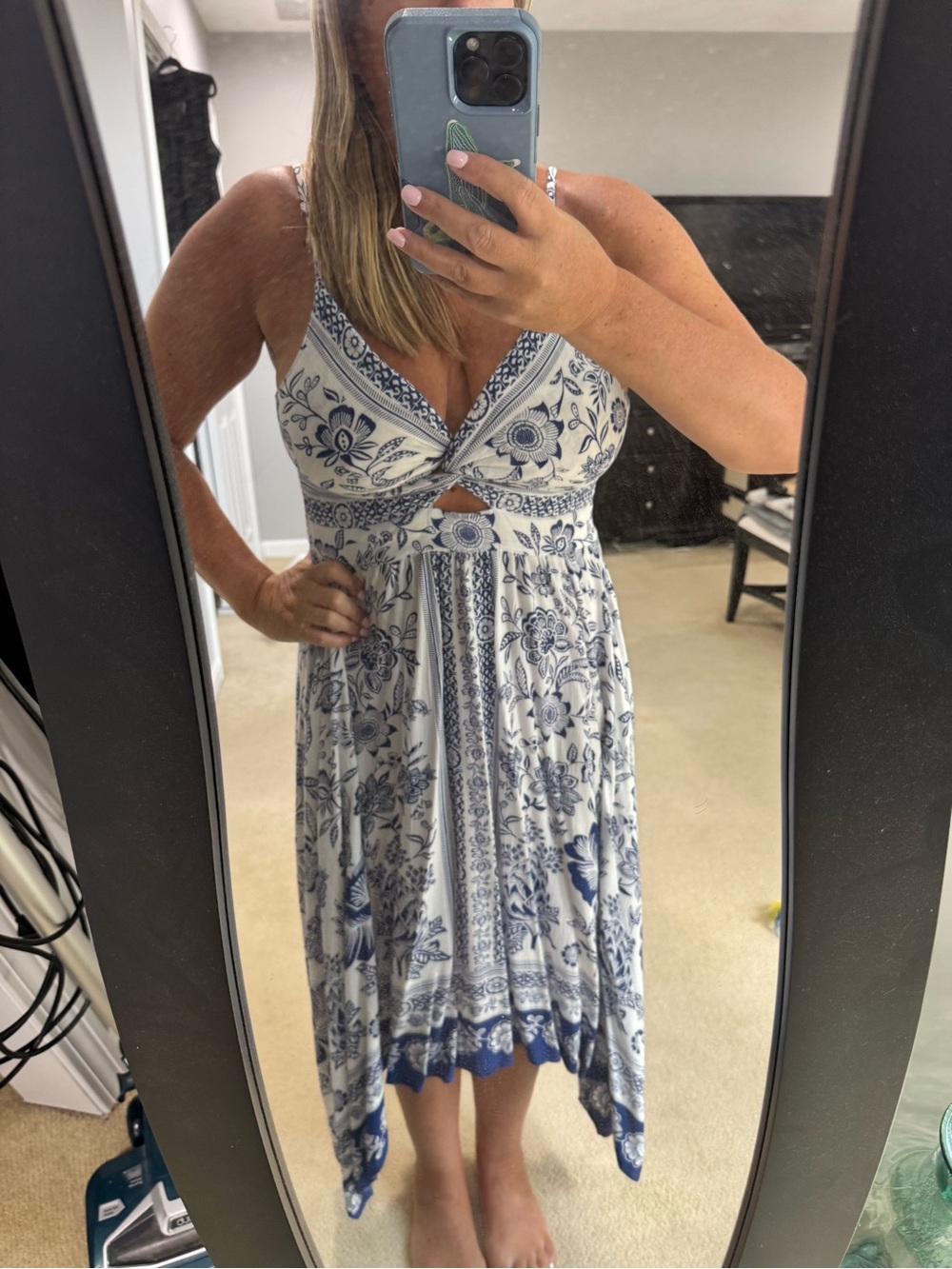 Angie maxi dress large EUc